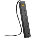  Elecom ECT-1530BK разветвитель 3m. защита ответвление вместе переключатель есть сверху поверхность 5.+ боковая сторона 5. ответвление розетка вместе переключатель 
