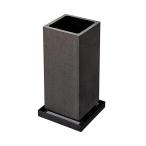 アネスティ 傘立て グレー 幅15×奥行15×高さ30cm karari 珪藻土 アンブレラスタンド ロング 4~8本用 吸水 玄関 省スペース