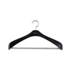 sinko вешалка (Shinkohanger) слаксы скольжение прекращение Stop балка есть вешалка ширина 47cm Rebirth жакет Stop 47 черный вращение крюк сделано в Японии 2 шт 