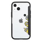 グルマンディーズ gourmandise 『怪盗グルー ミニオンズ』シリーズ SHOWCASE+ iPhone13 mini(5.4インチ)対応ケース 集合 MINI-304A ブラック