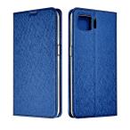 shizukawill OPPO A73 手帳型 スリム手帳 ケース カバー OPA73SLDEBL