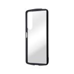 Xperia 1 III 耐衝撃ハイブリッドケース Puffull/クリア/ブラック RT-RXP1M3CC14-CBM