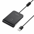 エレコム MR-ICA001BK ELECOM ICカードリーダー 非接触式 3年保証 Windows mac対応 (マイナンバーカード/e-Tax