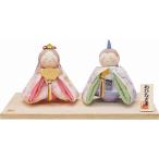 雛人形 雛飾り 優花京雛 コンパクト マンションサイズ 手作りちりめん細工 桃の節句