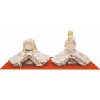 ショッピング桃 雛人形 雛飾り 夢羽(ゆめは)雛ましろお飾りセット コンパクト マンションサイズ 手作りちりめん細工 桃の節句