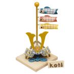  край .. .. украшение koti(koti) шлем . коинобори Sky голубой compact многоквартирный дом размер ручная работа крепдешиновое мастерство кукла для празника мальчиков ребенок. день салон 