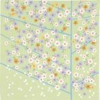  furoshiki .... эко-сумка почтовая доставка бесплатная доставка 50cm.....Adeline Klam[ с лентой ] Sakura зеленый сделано в Японии 