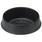 リスパック(Risupack) 使い捨て 容器 テイクアウト デリバリー うどん 弁当 ランチ 麺丼 中皿 黒 50個入 レンジ対応 日本製 R