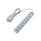  Elecom разветвитель 3 булавка 7 выход swing штекер . защита 2m серый T-T05-3720LG/RS