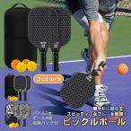 バッグ 収納バッグ×1個 ピックルボール パドル 軽量 上級者 中級者 入門ゾンチー初心者 セット ラケット グラスファイバー ピックルボールラケット USAPA承認