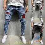  джинсы мужской повреждение Denim брюки обтягивающий брюки прекрасный ножек тонкий надеты раз легко zonchi- сезон . активность tei Lee используя легкий в использовании практический удобный жизнь . позиций быть установленным 