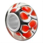バブルルルビーズ（Bauble LuLu beads） Black Orange Crush、パンドラ（Pandora）、トロールビーズ（Trollbeads）等幾通りものカスタマイズ可能！