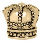 バブルルルビーズ（Bauble LuLu beads） Antique Gold Crown、パンドラ（Pandora）、トロールビーズ（Trollbeads）等幾通りものカスタマイズ可能！