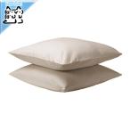 IKEA - Ikea - DVALA -dova-la- подушка покрытие бежевый 50x60 cm 2 деталь (203.571.88)