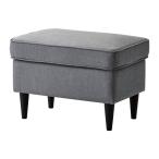 IKEA - イケア - STRANDMON -ストランドモン- フットスツール ソファ ノールドヴァッラ ダークグレー 60 x 40cm (303.004.17)