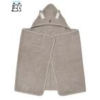 [ IKEA - Ikea -]LEN полоса baby полотенце с капюшоном . бежевый / заяц type 60x125 cm (806.251.12)