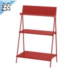 IKEA - イケア - KRONIKR -クロニコル- オープン収納 レッド 60x35x91 cm (905.745.98)