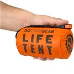 Go Time Gear LIfe Tent 緊急用 サバイバルシェルター 2人用 キャンプ&ハイキング軽量 コンパクト 常時携帯推奨