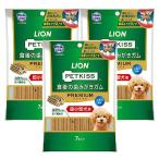 ライオン (LION) ペットキッス (PETKISS) 犬用おやつ 食後の歯みがきガム プレミアム 7本入×3個パック (まとめ買い)