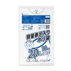  Tokyo Metropolitan area емкость отображать мусорный пакет 20L белый половина прозрачный 52x60cm 0.017mm толщина 10 листов KC-23bara солнечный both pra Tec . покупка 