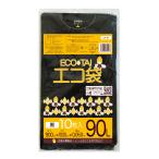  мусорный пакет 90L чёрный 90x100cm 0.050mm толщина 10 листов LN-97bara солнечный both pra Tec . покупка 