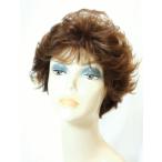 ミセスフルウィッグ 耐熱ファイバー（180度迄）ミセスに大人気  カラオケ人気　　ショートウィッグ 外はねウェーブ　メッシュカラー　1130P/メール便可