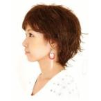 フルウィッグ/とっても自然な、ふわふわショートシャギーウィッグ 耐熱180度迄ファイバー/メール便可/医療用おすすめ