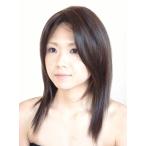 ショッピングフルウィッグ フルウィッグ/医療用おすすめ耐熱180℃迄ドライヤー・カーラーOK/メール便可/トップ幅広スキン式ミドルストレート