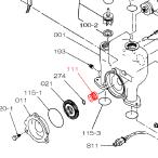 ..25HPA 200W для детали механический наклейка (111) [CHP01-4572]