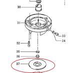  строительные работы для дренажный насос LB-250/480 для детали задняя сторона laina(37)[801031000019] Tsurumi завод 