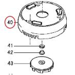  высокий вращение насос LSR2.4S насос картер (40)[801020991129] Tsurumi завод 