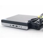  настольный hp EliteDesk 800 G5 DM Core i3-9100T 3.1GHz 8GB 256GB( новый товар NVMeSSD) DisplayPort x2/ аналог RGB мощность Windows11 Pro 64bit