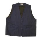 ショッピングSH-06A JieDa(ジエダ) / GABARDINE OVER VEST(NAVY)