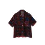 TUITACI / VINTAGE LACE VELVET SHIRTS (PURPLE)