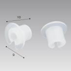 フックストッパーM（Φ5〜6）　W9×D10mm　PP【1個入】