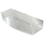 ショッピングPSハンガー クリアトレー（サイドネット用）　H63×W347×D137mm　PS【1台入】