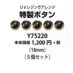 手芸 ボタン エクトリー Y75220 特殊ボタン(5個セット) 5個入   毛糸のポプラ