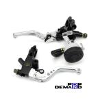 ◆送料無料◆汎用 銀 ブレーキ クラッチ マスターシリンダーセット シルバー SX200R TS185ER TS200R TS250 250SB GSX250L GZ150 GZ150-A
