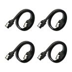SATA кабель 0.5m ( распорка type )Suptopwxm Sata3 кабель 4 шт. комплект 6 Gbps соответствует защелка имеется SSD.H