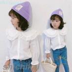  Kids tops длинный рукав белый рубашка блуза девочка верхняя одежда детская одежда симпатичный Kids для zonchi- ребенок одежда формальный посещение детского сада обычно используя презентация входить . тип .. тип детская одежда одноцветный 