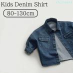  Kids Denim рубашка мужчина рубашка с длинным рукавом baby перо тканый UV cut охлаждение меры ребенок одежда zonchi- весна лето осень хлопок 100% 80cm?130cm модный Junior casual tops 