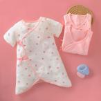  детский комбинезон-платье 3 шт. комплект baby ребенок внутренний мужчина девочка короткий рукав передний открытие zonchi- общий рисунок младенец новорожденный нижнее белье шнур .. шнурок принт 