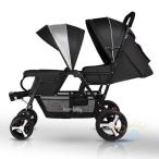 2 посадочных мест коляска 2 посадочных мест compact Buggy .. для коляска длина езда младенец zonchi- прогулка коляска вертикальный шина тонкий выход 