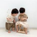 子供服　ベビー服　パジャマ　キッズ　ルームウェア　男の子　女の子　上下セット　ゾンチー　夏服　半袖　綿　チェック柄　セットアップ　赤ちゃん　部屋着