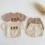 ベビー服　夏服　子供服　キッズ　男の子　女の子　上下セット　半袖　綿　コットン　ゾンチー　セットアップ　赤ちゃん　可愛い　孫　部屋着　お出掛け服通園