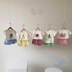 子供服　ベビー服　パジャマ　キッズ　ルームウェア　男の子　女の子　夏服　半袖　ゾンチー　綿　果物柄　セットアップ　上下セット　赤ちゃん　部屋着　孫