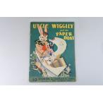 [ Vintage ]1940's Howard R. Garis работа [Uncle Wiggily and the Paper Boat( лодыжка *wigi Lee . бумага. лодка )] детская книга 