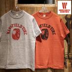 【送料無料】 WAREHOUSE(ウエアハウス) プリントTシャツ Lot.4601 “MANSFIELD/マンスフィールド” メンズ アメカジ ビンテージレプリカ シャドウボーダー 丸胴