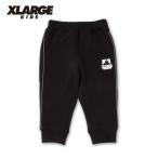 XLARGE KIDS (エクストララージ）xl9413109-OGゴリラリフレクターパイピングパンツ（クロ）