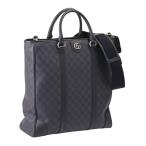 グッチ/GUCCI GGスプリーム キャンバス×レザー 2WAY トート&ショルダーバッグ (ブルー) 763316 FACJY 8441/BLUE
